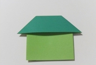 折纸教程 小房屋的折法