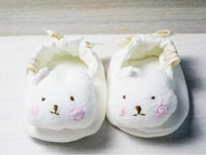 手工编织鞋 兔宝宝婴儿鞋的做法