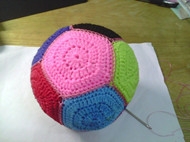 手工纺织  毛线球的编织教程