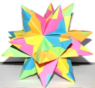 折纸星星的图解教程
