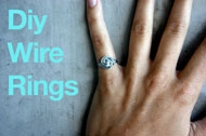 DIY手工制作 创意钢丝戒指