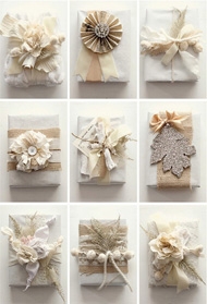 创意礼品包装 教你制作布艺装饰花