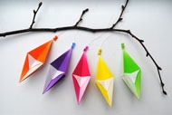 折纸艺术 教你制作折纸挂饰步骤方法