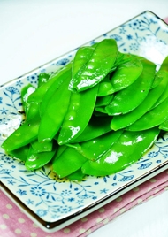 健康素食菜谱 麻油荷兰豆的做法
