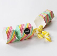 糖果包装盒 教你制作漂亮的糖果包装