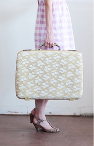 家庭手工制作 优雅的蕾丝行李箱