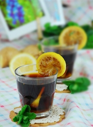冬日暖汤 柠檬姜汁可乐汤