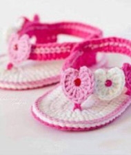 手工编织宝宝鞋教程 图老师教你如何编织分能宝宝凉鞋