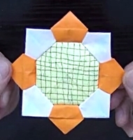 手工DIY折纸教程  向日葵折纸视频教程