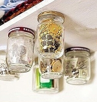 废物利用  玻璃罐改造收纳罐图解