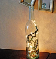 DIY创意家居  浪漫玻璃灯瓶制作教程