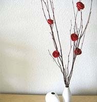 DIY手工红色玫瑰折纸 家居花瓶装饰教程