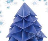 过一个的特别圣诞 DIY手工制作折纸圣诞树