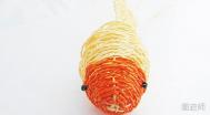手工编织创意萌趣逗乐的藤条小金鱼