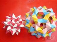创意心形折纸编织