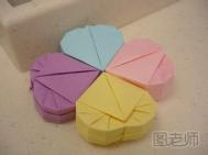 简单心形折纸教程 折纸心形礼盒
