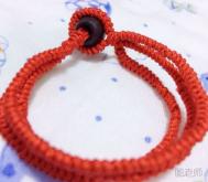 红绳金刚结手链编织的方法图解