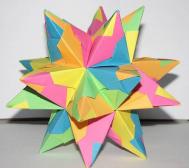 立体折纸星星的折法 纸星星折纸图解
