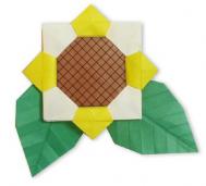 向日葵的手工折纸方法 向日葵儿童折纸