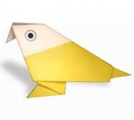 可爱的折纸小鹦鹉 动物折纸教程