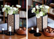 装点艺术生活 硬纸板DIY手绘创意装饰花瓶教程