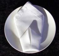 圆锥型餐巾的折法 餐巾的折叠艺术