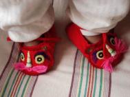 给宝宝DIY一双可爱的虎头鞋 宝宝鞋手工教程