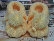 宝宝毛线鞋的织法 贝壳鞋编织教程