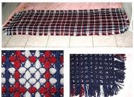 手工小毛线毯子的编织方法