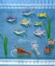 动物串珠教程 营造精彩的水下世界