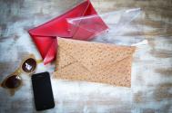 信封手拿包制作教程 皮革制作时尚实用的手拿包
