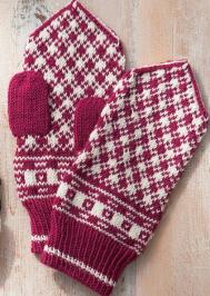 温暖的连指毛线手套手工编织教程