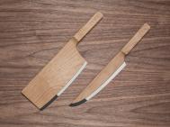 创意木质厨房刀具