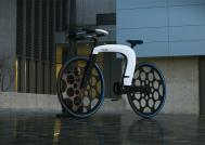 极简时尚智能电动自行车设计