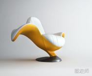 波兰椅子创意设计 香蕉椅