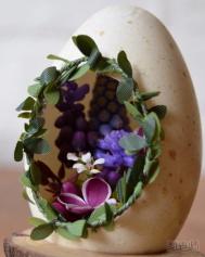 鸡蛋壳废物利用制作装饰盆栽