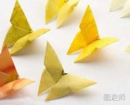 手工折纸制作蝴蝶 手工折纸蝴蝶图解方法 