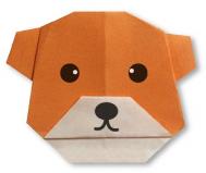柴犬怎么折 纸折柴犬的方法