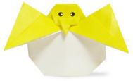 简单的动物折纸教程 孵小鸡的折法