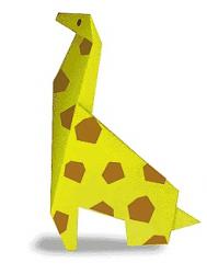长颈鹿的折纸方法 怎样折长颈鹿