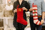 DIY圣诞礼物长袜 简单装饰袜DIY