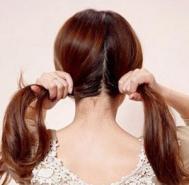 可爱发型扎法步骤图解 韩式发型扎法步骤
