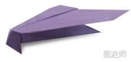 儿童手工折纸飞机 鸢式纸飞机的折法