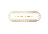 Marina & David婚礼邀请函设计