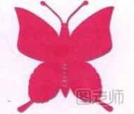 趣味儿童剪纸教程 图解漂亮蝴蝶剪纸