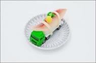 创意食物模型：当寿司遇到卡车