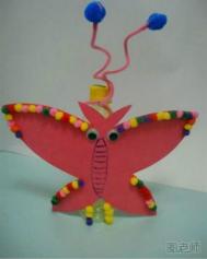幼儿园手工制作教程 儿童手工DIY立体大蝴蝶