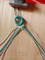 【图文】手工编织图片教程 尼泊尔编绳项链