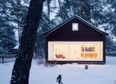 建筑设计效果图欣赏 来自森林的小木屋
