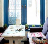 90平米酒吧地中海风格设计效果图 简约蓝色地中海风格
